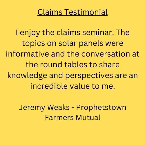 Claims Testimony - Jeremy Weaks, Prophetstown