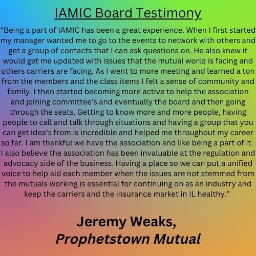 IAMIC Board Testimony